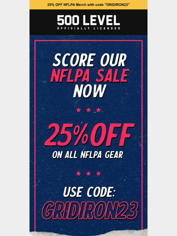 Scored Our NFLPA Sale Yet?