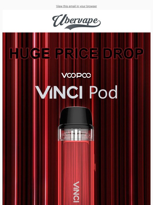 HALF PRICE: Voopoo Vinci Pod Kit