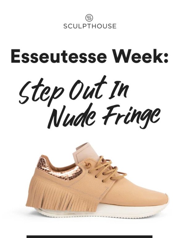 Keep it classy with new Nude Fringe Esseutesse ✨