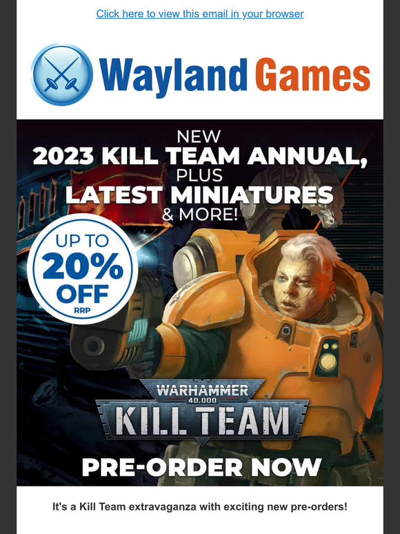 Wayland Games: 🌌 New Infinity CodeOne Operation Blackwind Pre-orders