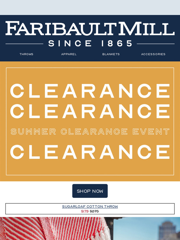 New Additions & Price Reductions to Clearance!