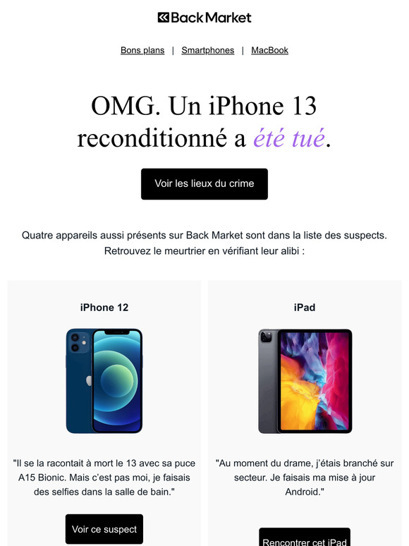 😱🩸Il y a eu un meurtre.