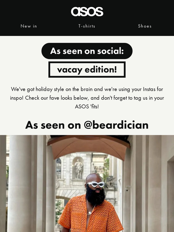 Love these vacay looks on you! 👀🏝