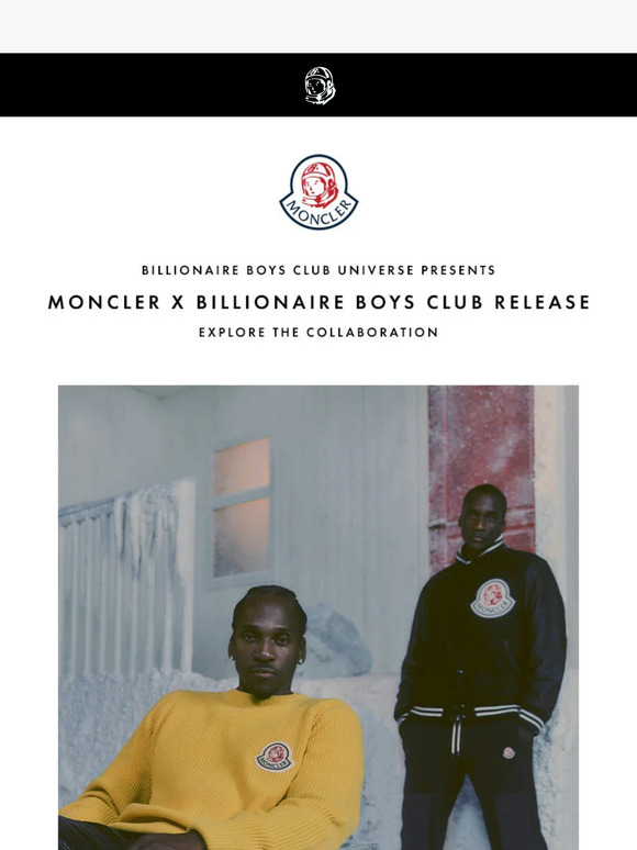 Moncler x Billionaire Boys Club Drop First Collaboration Teaser