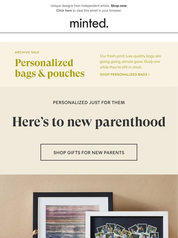 Unique gifts for the new parent