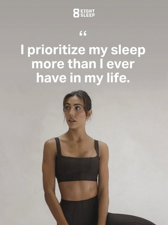 Eight Sleep Day in the life of a good sleeper