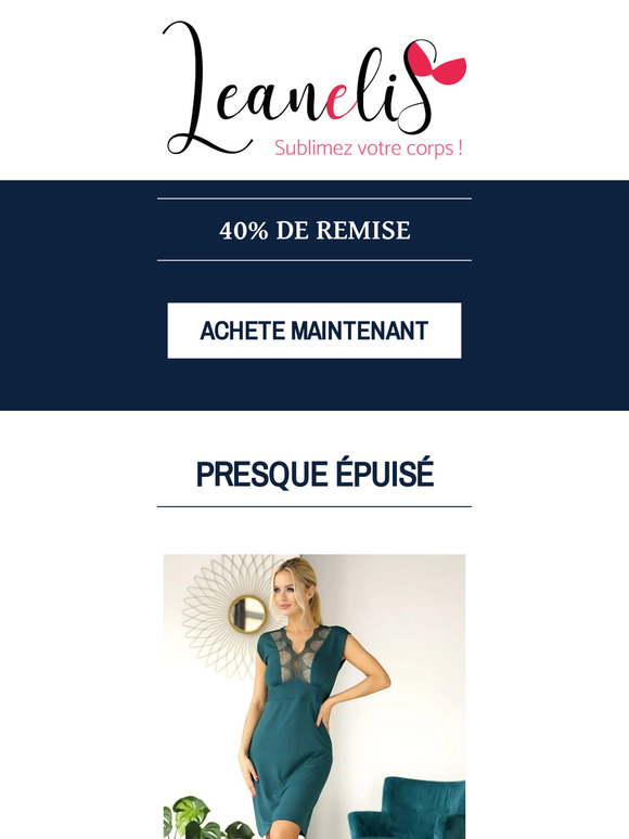 -40% sur toute la boutique !! Temps limité ! Faites vite