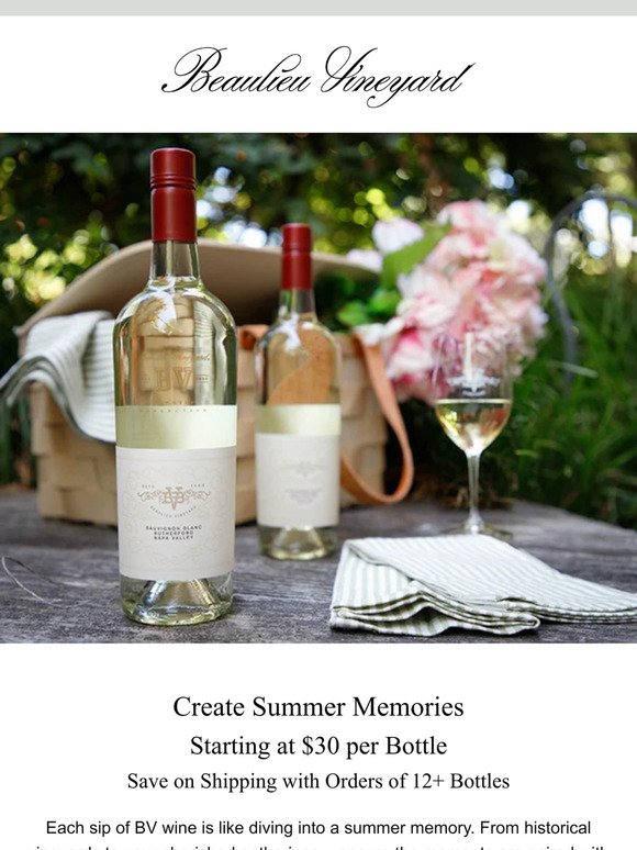 Our End-of-Summer Wine Sale – Don't Miss Out!