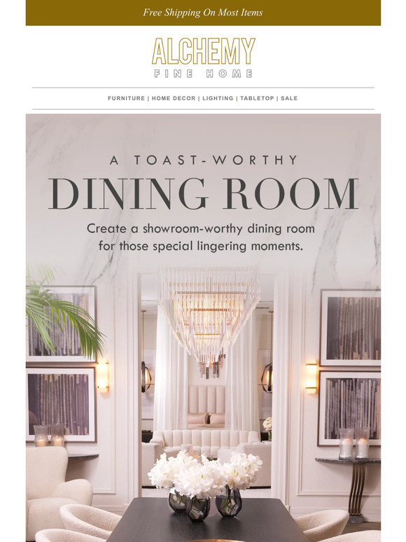 Stop Dreaming. Start Designing Your Perfect Dining Room. 🌟
