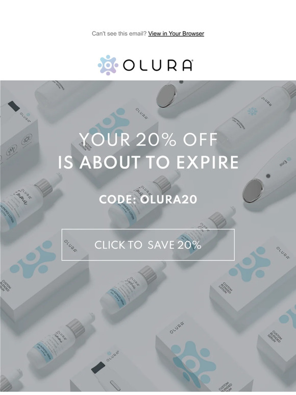 You haven't used your 20% off yet,