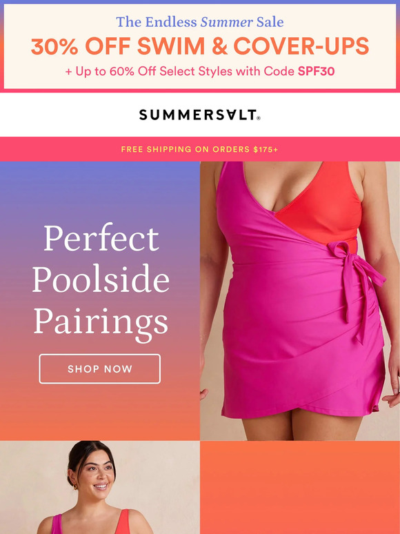 Summersalt New & Limited Edition Bows & Gingham Milled