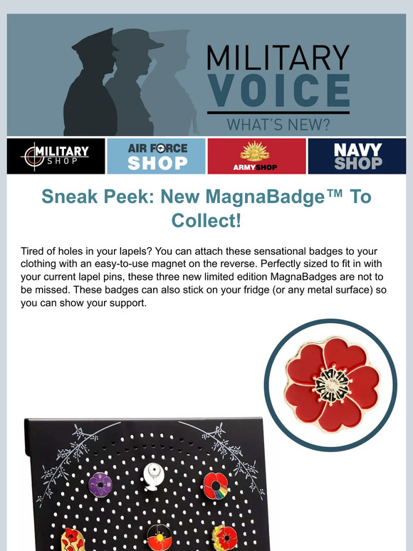 🌟First Look At Our New MagnaBadge™ Pins🌟