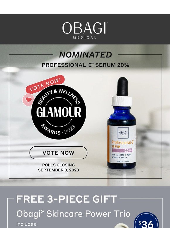 ​VOTE for Our Best-Selling Serum