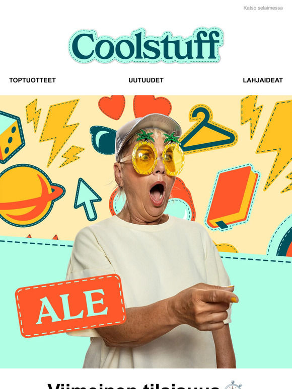 Kiiruhda tekemään löytöjä! Vain 2 päivää jäljellä⏱