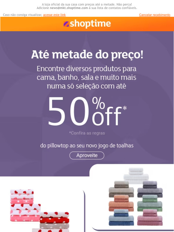 🚨 Até 50% off aqui