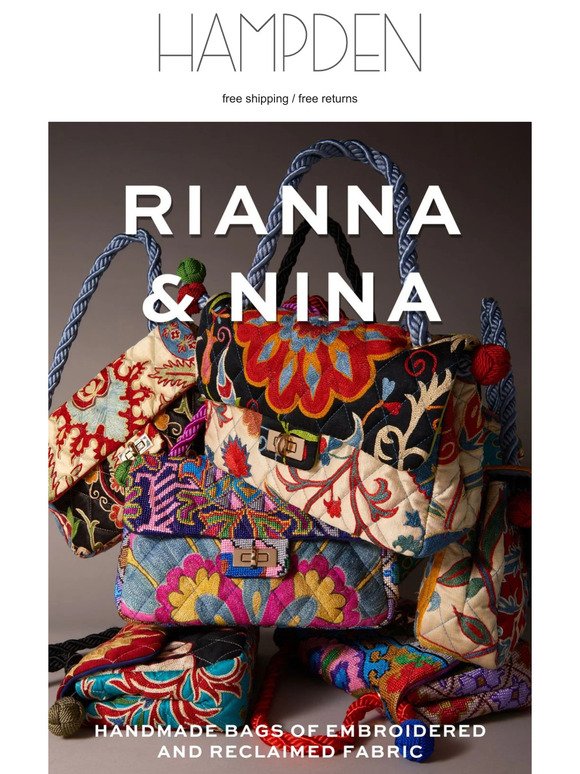 Rianna + Nina: Handmade from Reclaimed Fabric