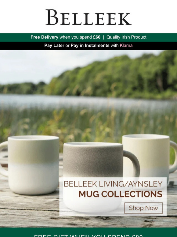 Enchanting Mug Sets From Belleek ✨