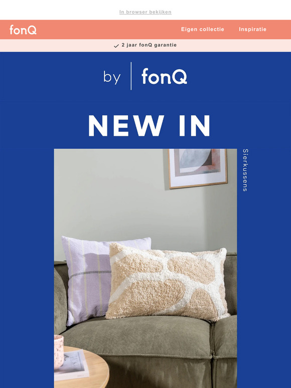 New in! Exclusieve by fonQ sierkussens