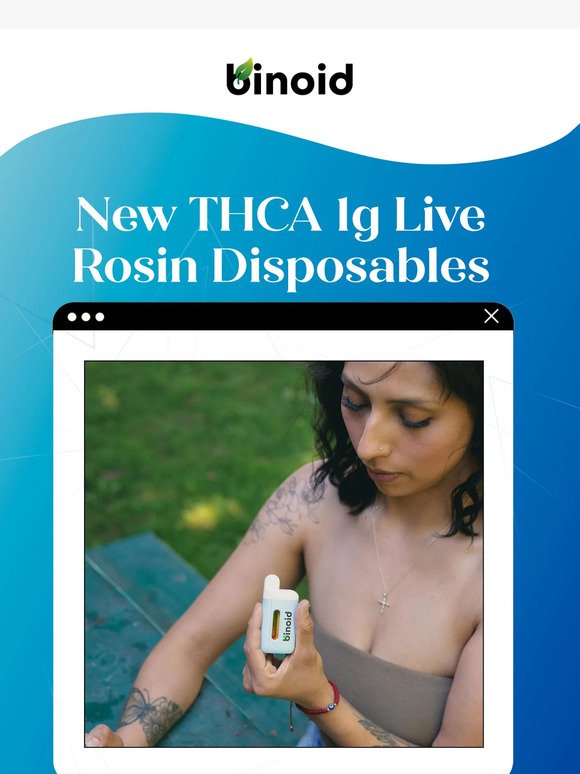 NEW: THCA Disposables 💨