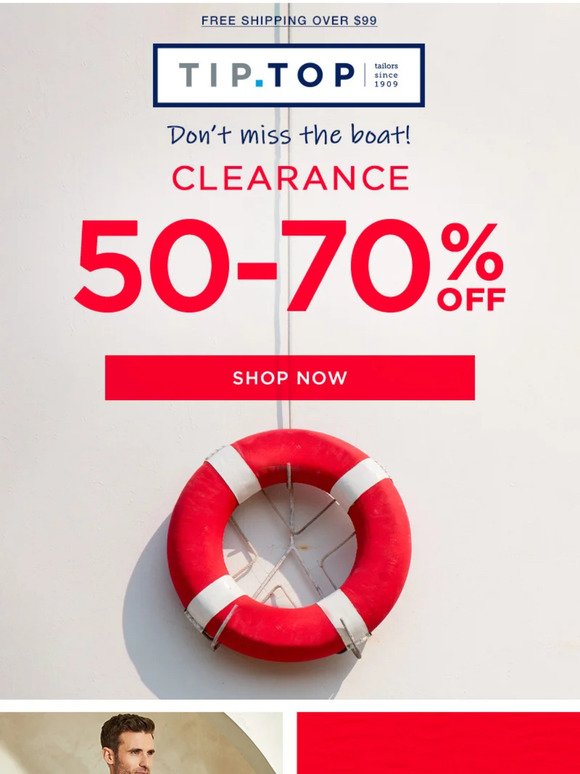 50% | 60% | 70% Off Clearance