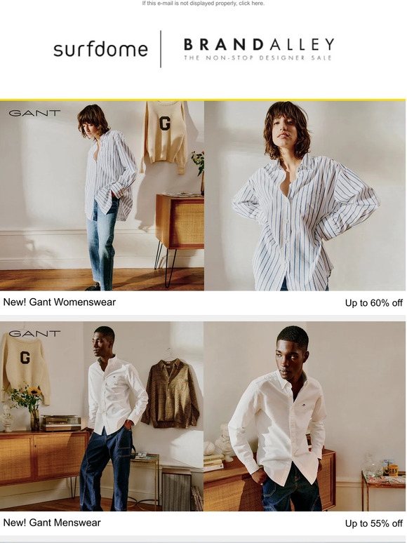 Closing Soon: Gant, Scotch & Soda, Theory, WYSE London, Pre-loved luxury from Sign of the Times, Wacoal, Aquascutum & Simba
