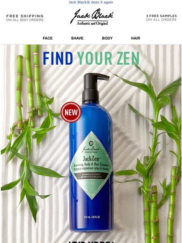 JackZen. Discover the calm.