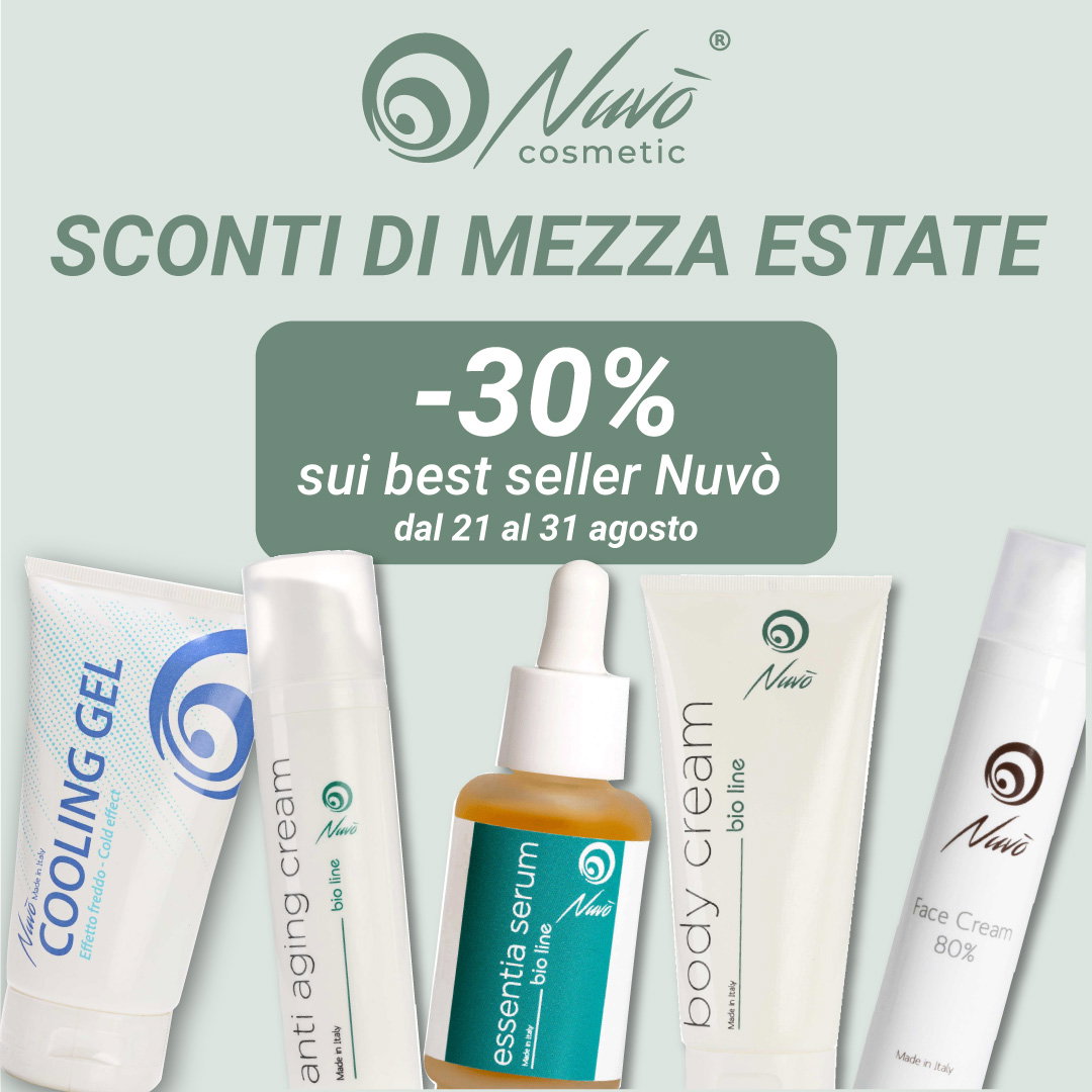 sconti di mezza estate nuvo cosmetic