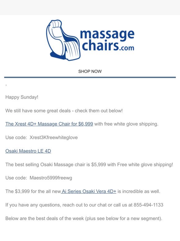 Massage Chair Deals For Busy People #98