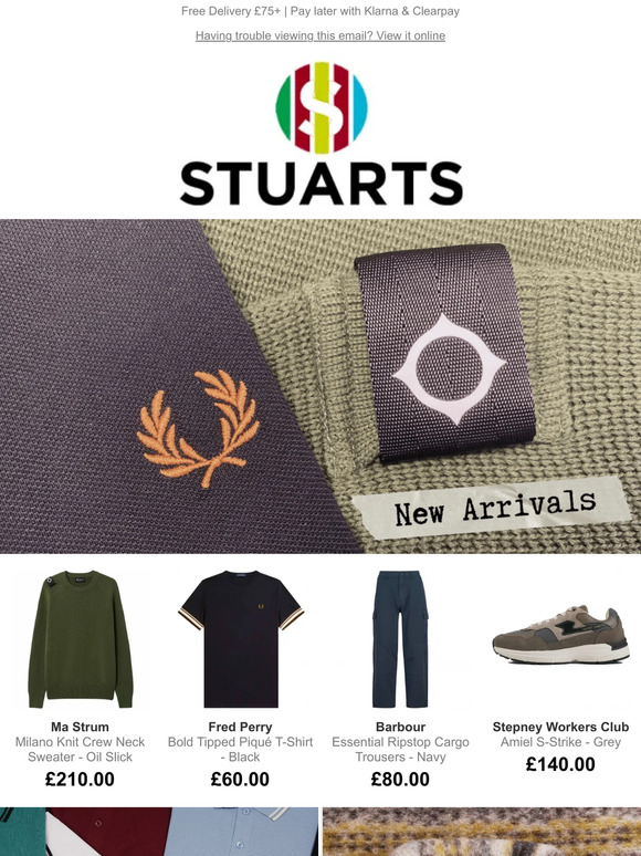 Sunday Best 👌 New Season Deliveries Just in at Stuarts...