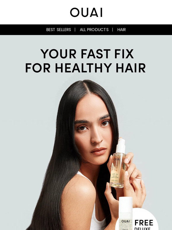 OUAI FREE! Deluxe Hair Oil Milled