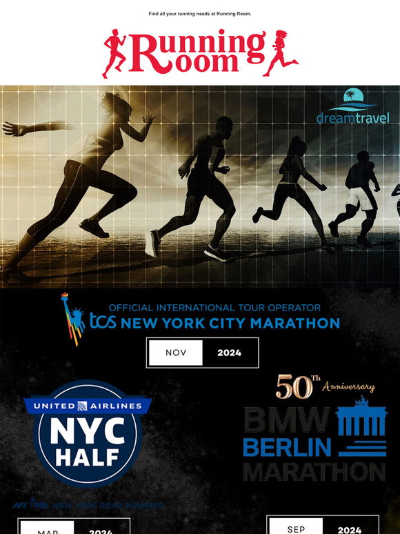 Running Room Coming Soon 2024 NYC Half, 2024 NYC And Berlin Marathons