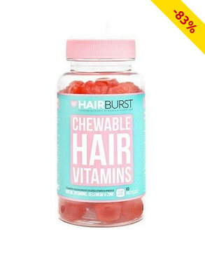 HAIRBURST Nahrungsergänzungsmittel «Gummies Hair Vitamine», 60 Kapseln