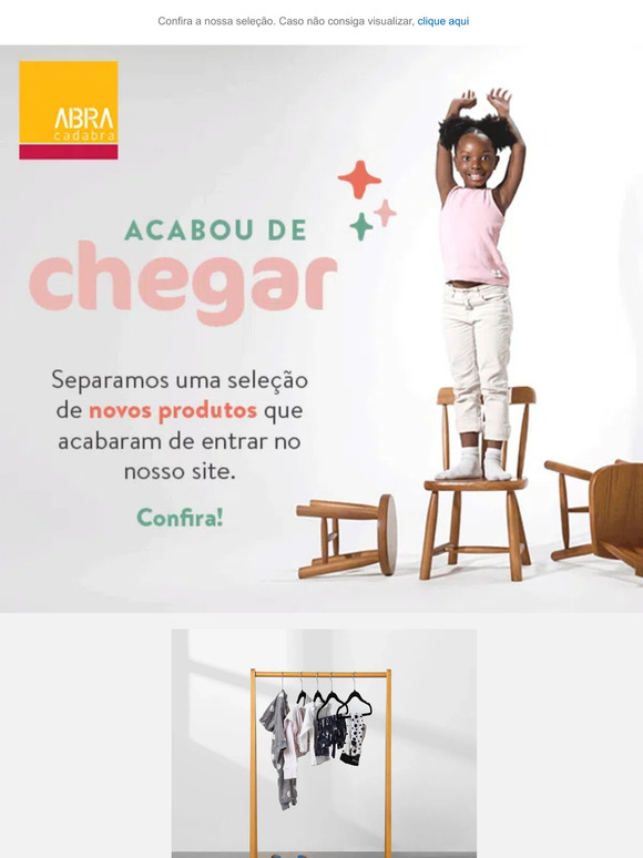 Acabou de chegar: novidades! ✨