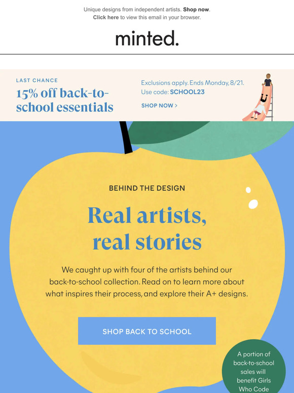 Real artists, real stories