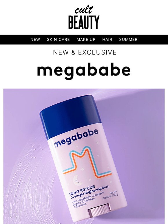 New & exclusive from Megababe