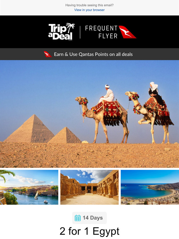 TripADeal : Find your travel buddy for our best selling 2 for 1 Egypt ...