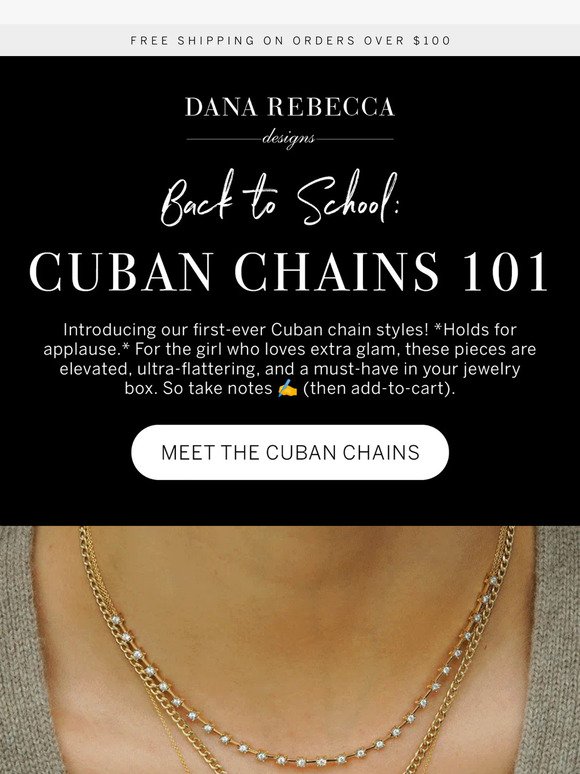 Introducing Our First Cuban Chains Ever 🔗✨