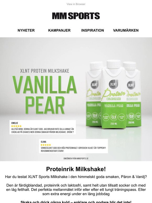 🤤 🍦 Protein Milkshake!