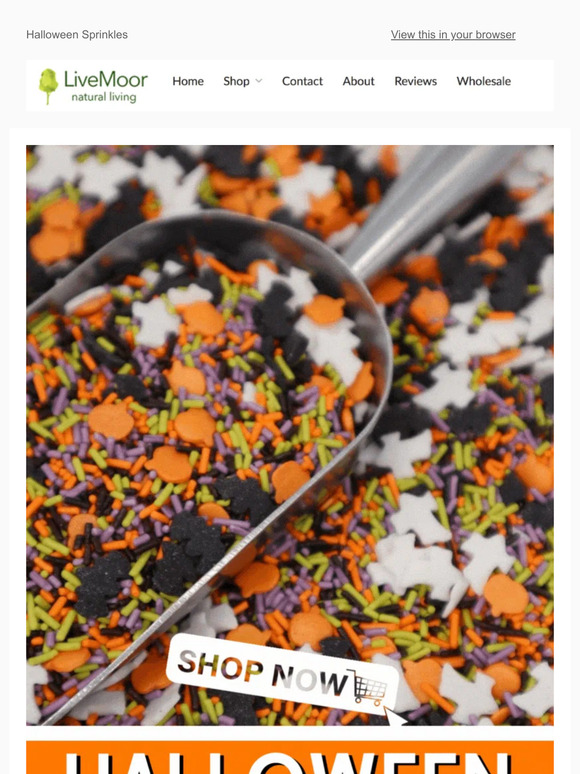 Spook-tacular Halloween Sprinkles for a Sweet Celebration! 🎃
