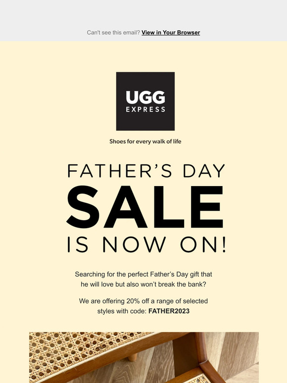 Ugg express deals discount code