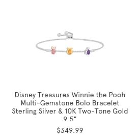 Most popular jewelry from the DISNEY TREASURES collection