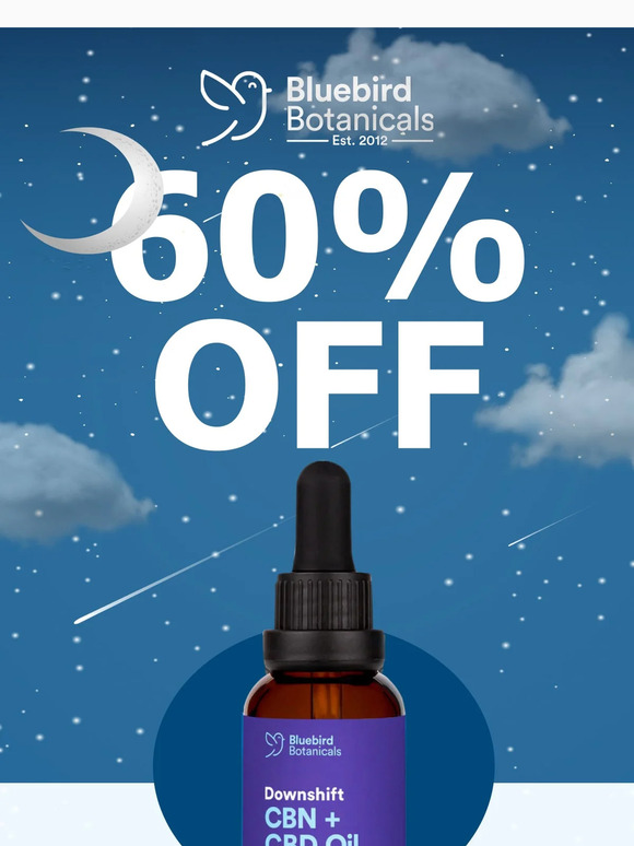 Save BIG on Downshift CBN + CBD Oil 😴