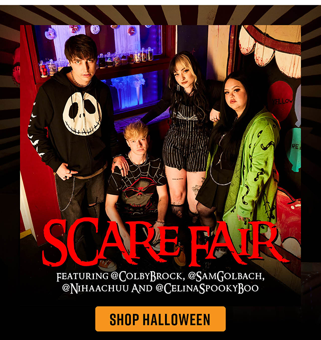 Hot Topic to the Scare Fair 😈🎪 Our haunted carnival of merch