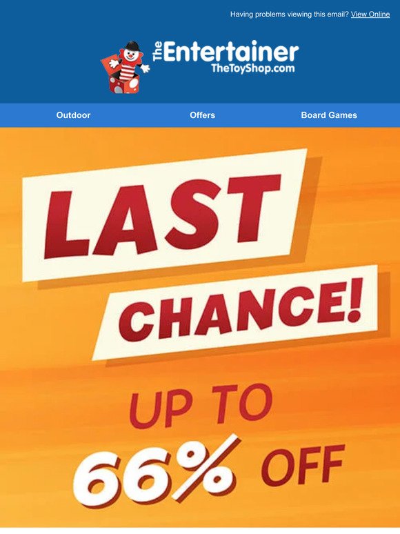 HURRY! Last Chance To Get 66% Off! ⏰