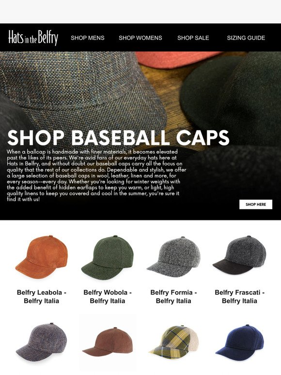 Everyday Must Haves - The Baseball Cap!