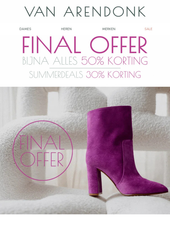 50% korting op héél veel items  😍 💥