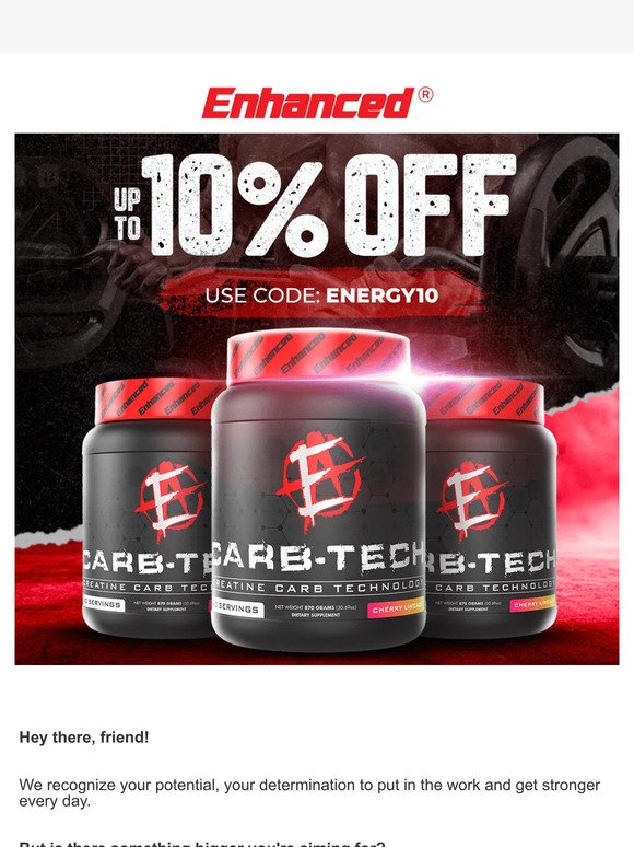 Power Up with CarbTech + Exclusive 10% Off Inside