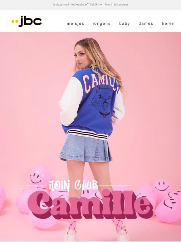 jbc CAMILLE x JBC 💖 Nieuwe collectie nu al op JBC.be! Milled