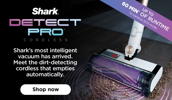 sharkclean: Shark's most intelligent cordless vacuum has arrived