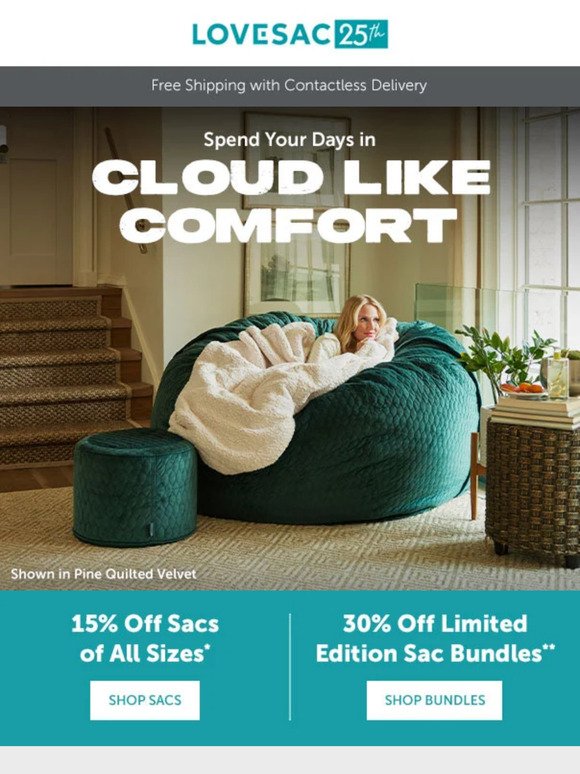 Get up to 30% Off & Take Your Comfort to the Clouds!